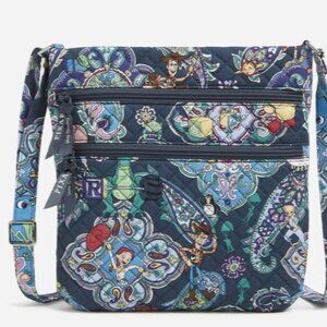 Vera Bradley Disney Pixar Triple Zip Hipster Crossbody Bag - NWT